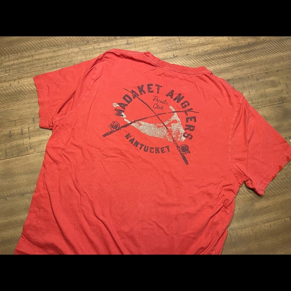 JCrew, Red, Graphic Tee, size: Large - Picture 3 of 3